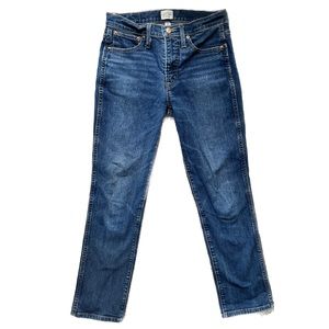 J. Crew Vintage Straight jeans; mid rise